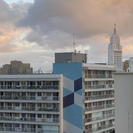 Flat De Luxo Centro Sp Com Piscina,Academia,Lavanderia,Garagem E Seguranca 24H ساو باولو المظهر الخارجي الصورة