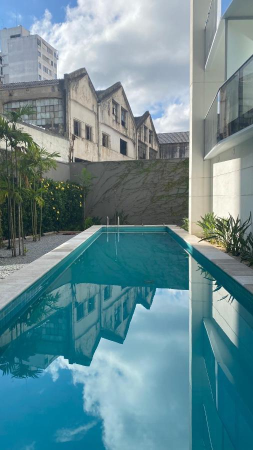 Flat De Luxo Centro Sp Com Piscina,Academia,Lavanderia,Garagem E Seguranca 24H ساو باولو المظهر الخارجي الصورة