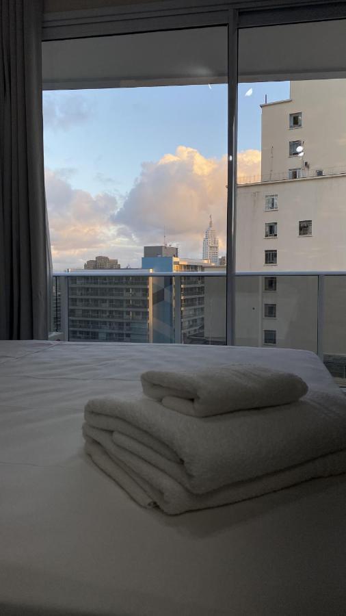 Flat De Luxo Centro Sp Com Piscina,Academia,Lavanderia,Garagem E Seguranca 24H ساو باولو المظهر الخارجي الصورة